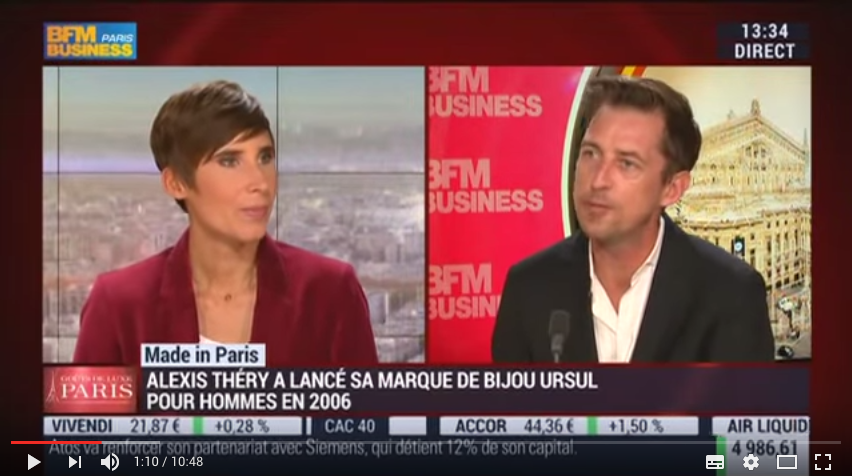 Interview du créateur de la marque Ursul sur BFM - "GOÛT DE LUXE"