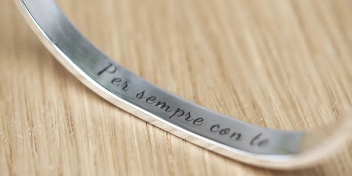 gravure joncs argent homme ursul