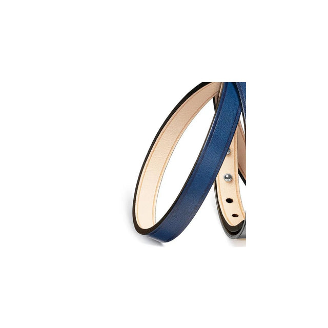 lanière cuir interchangeable bleu marine