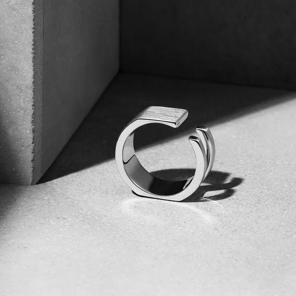 Bagues homme argent U'MUST