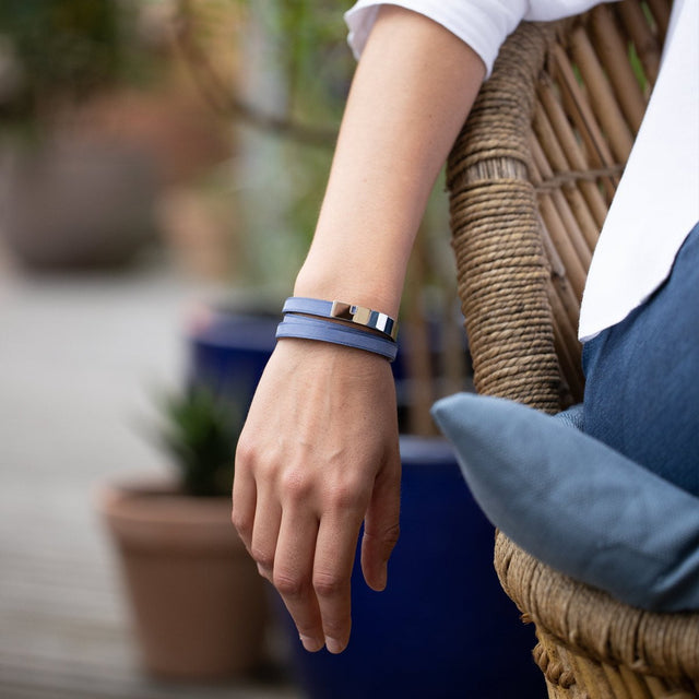 Bracelet bleu ciel irisé | U'TURN