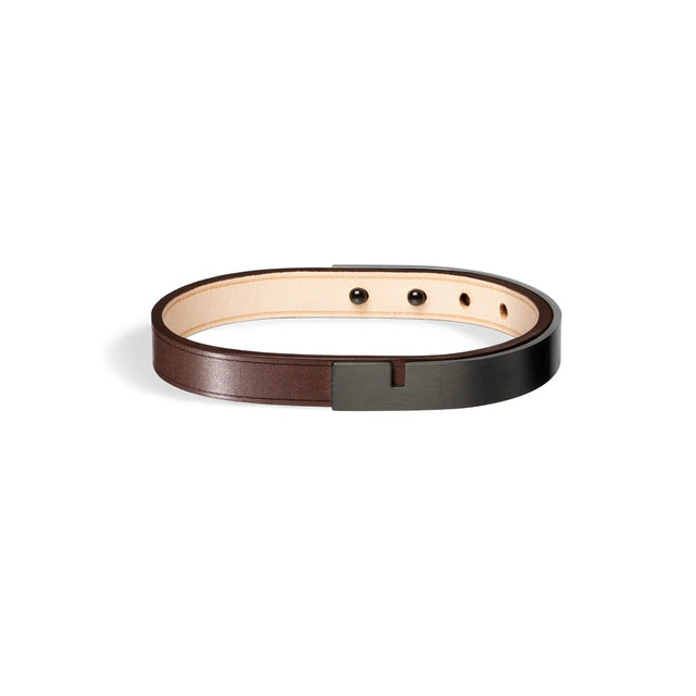 Bracelet cuir marron | U-TURN.9