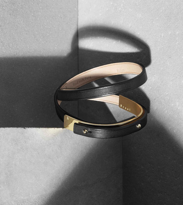 bracelet u-rock cuir homme