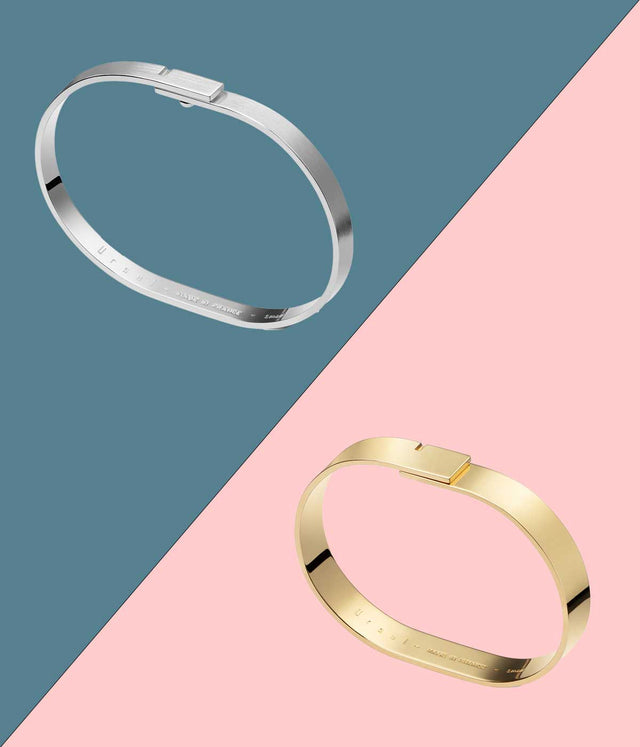 Duo jonc Argent & Vermeil | SATURNE