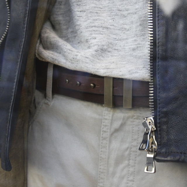 Ceinture cuir Homme, SPARTIATE - Ursul Paris