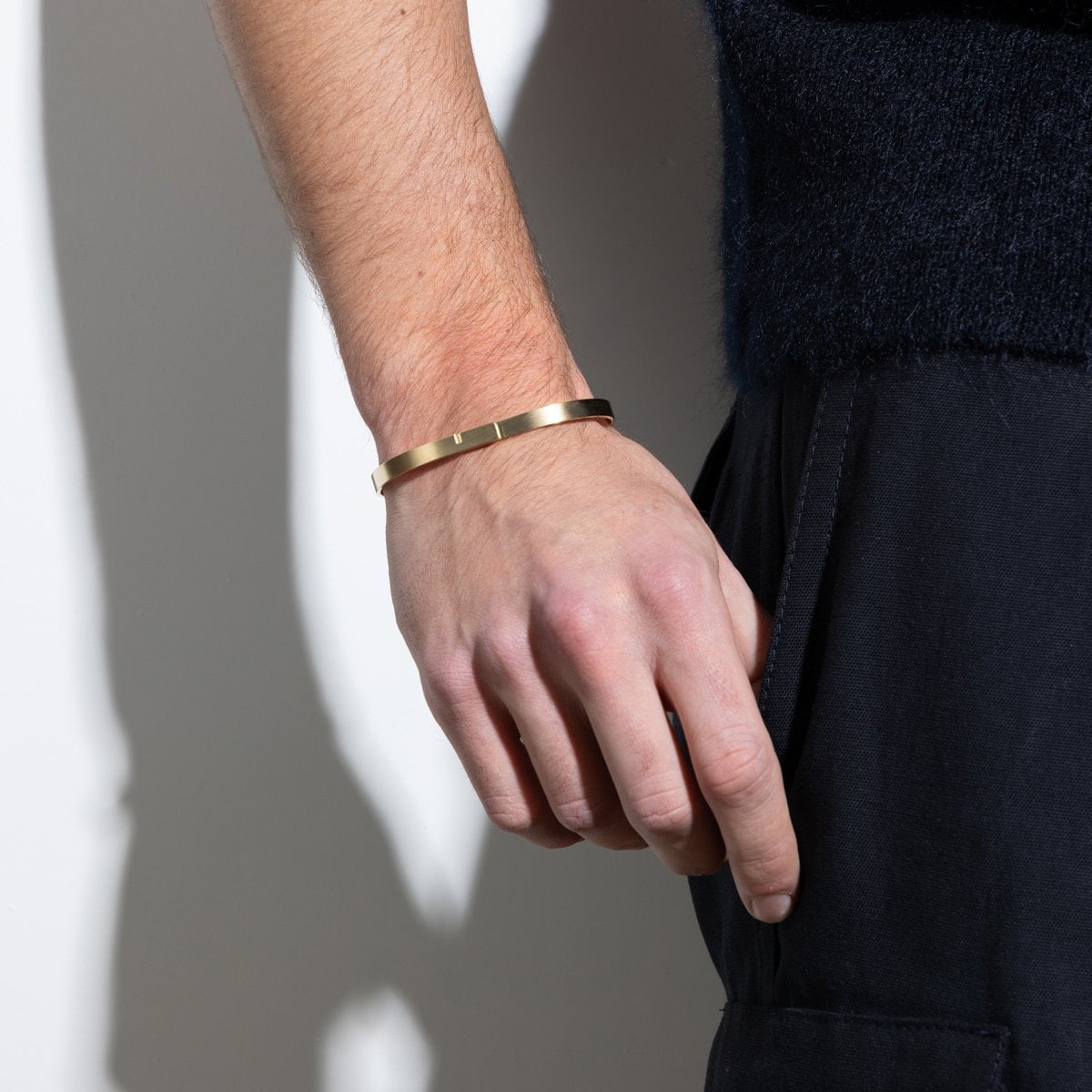 jonc homme or mat ursul