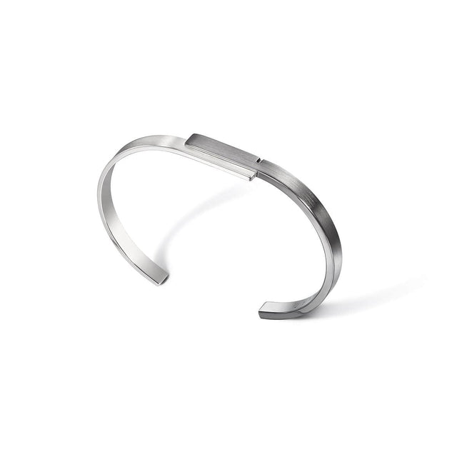 bracelet argent homme u-double 7