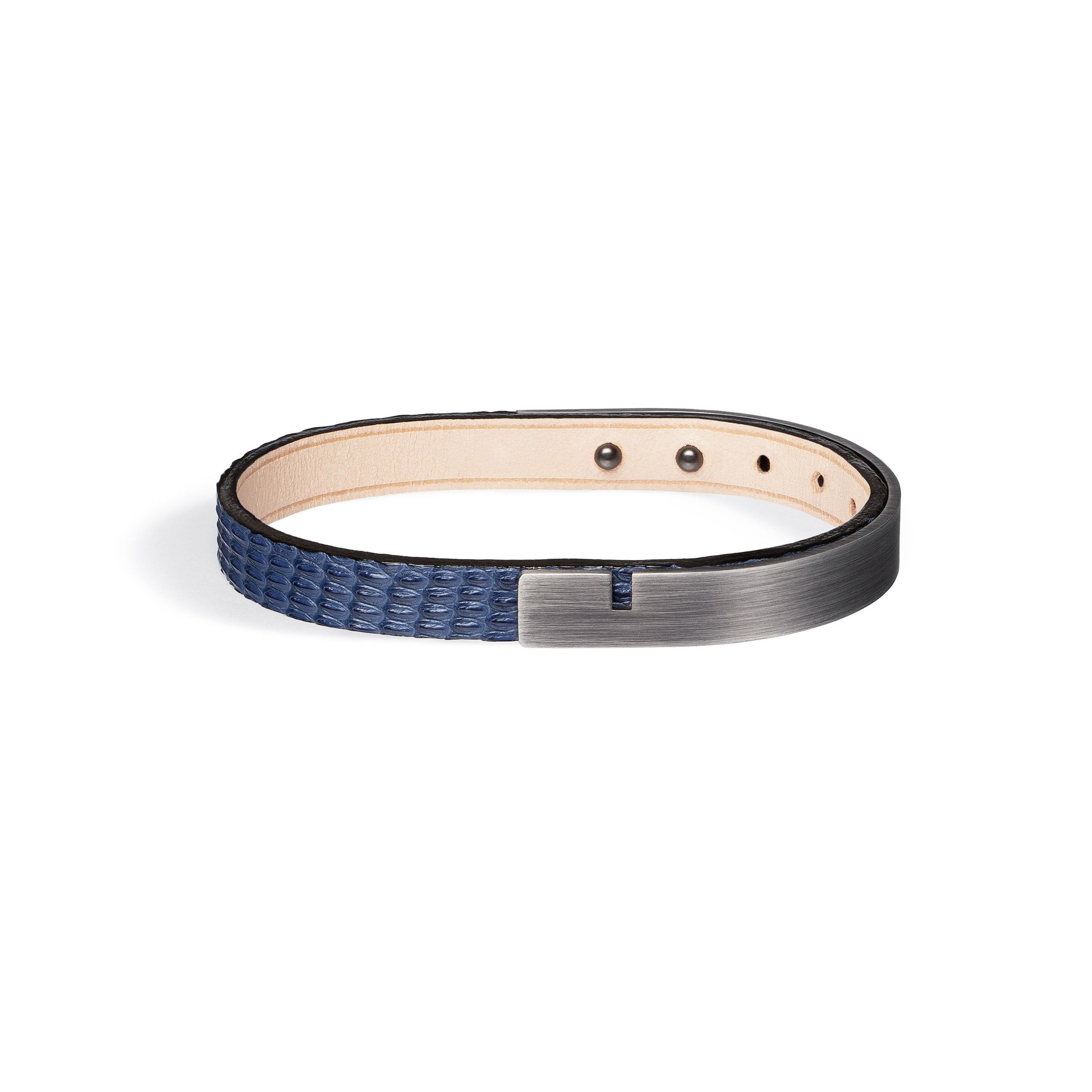 Bracelet homme bleu iguane | U-TURN.9