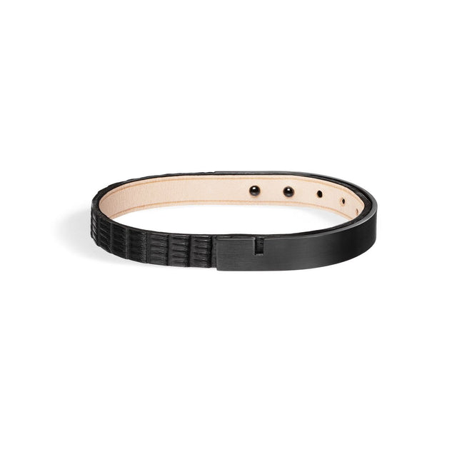 bracelet homme luxe noir