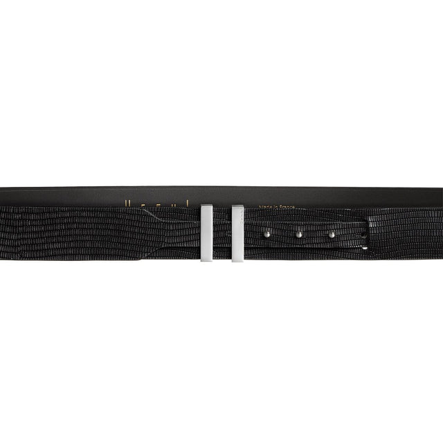 Ceinture cuir style croco "Spartiate"