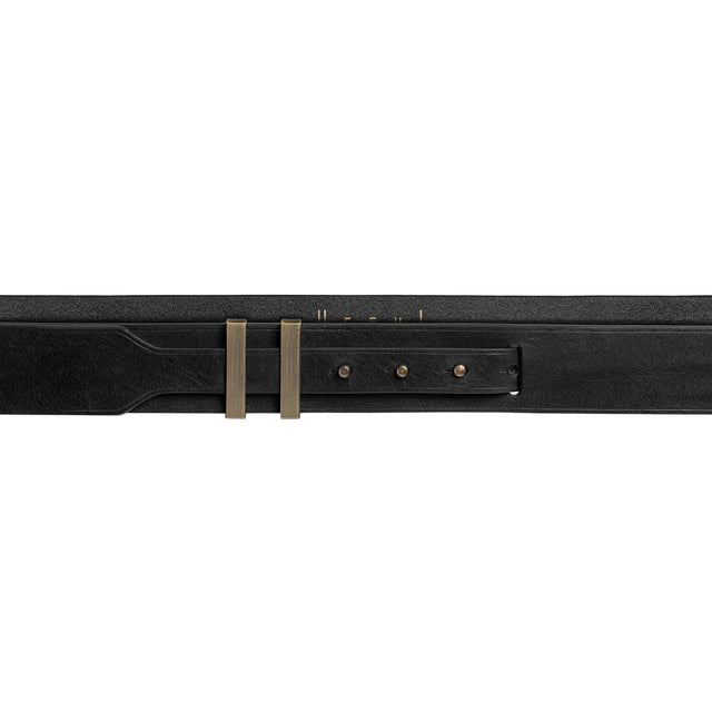 ceinture cuir noir homme ursul