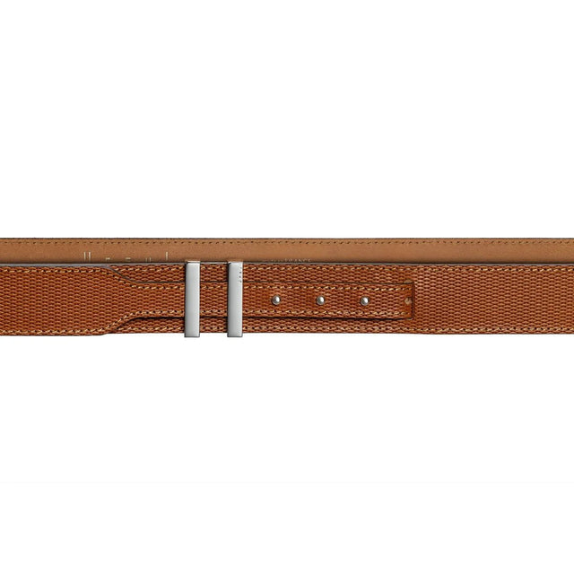 ceinture cuir homme luxe diamant fauve