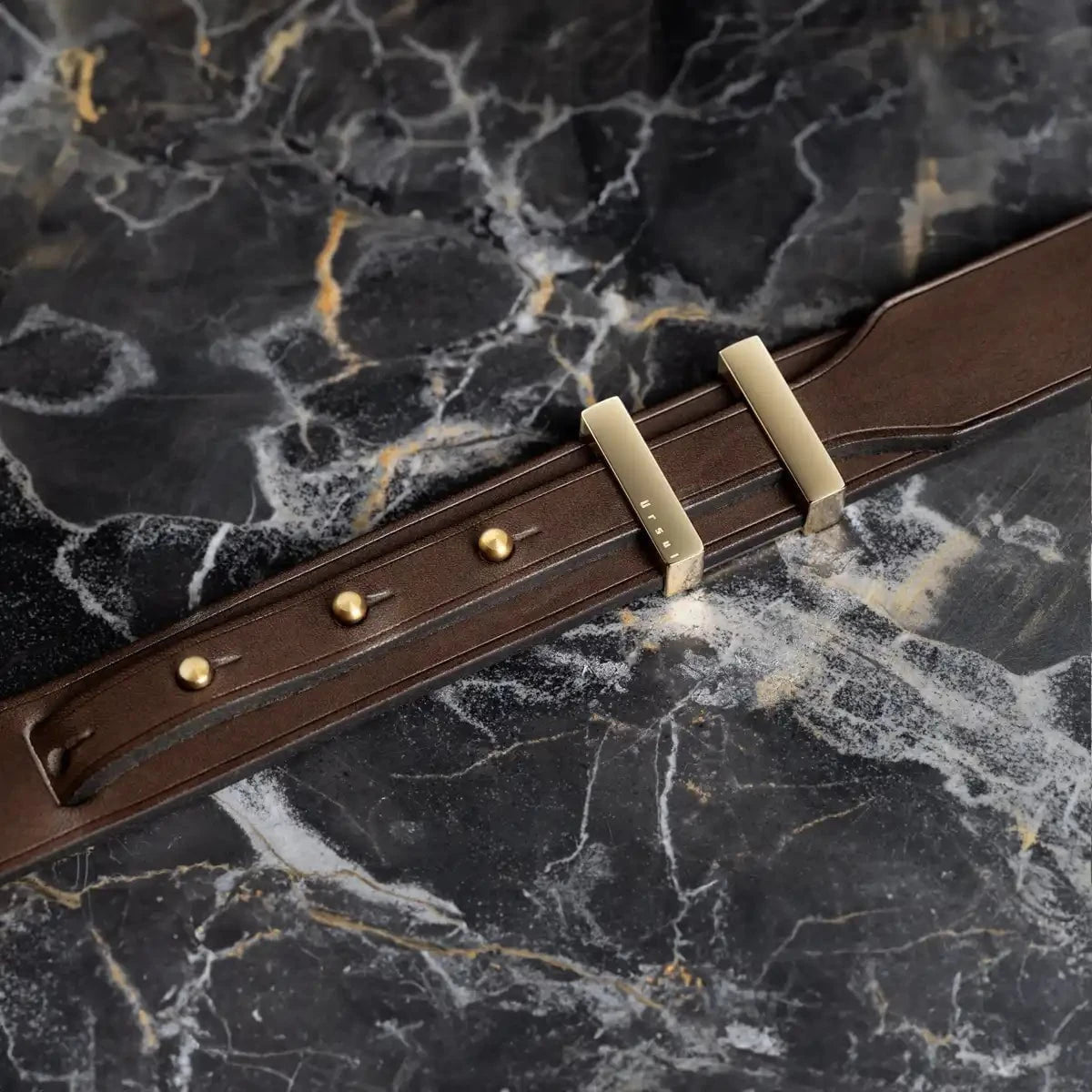 ceinture femme fine chocolat