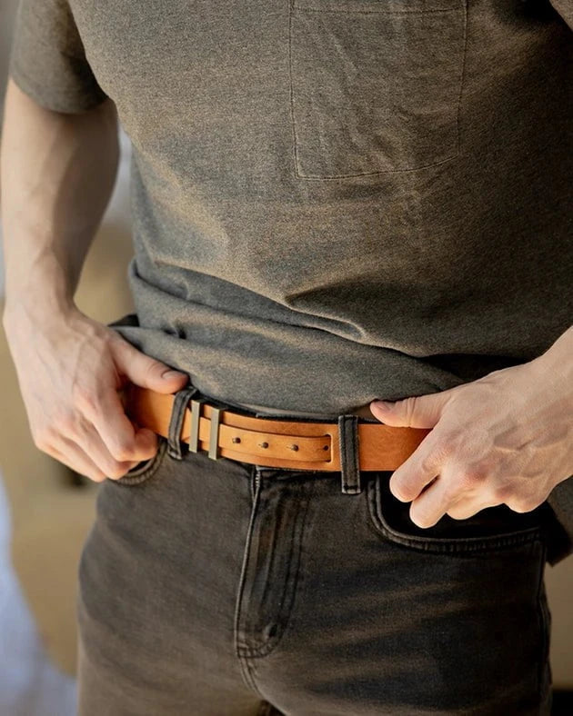ceinture homme cuir gold luxe